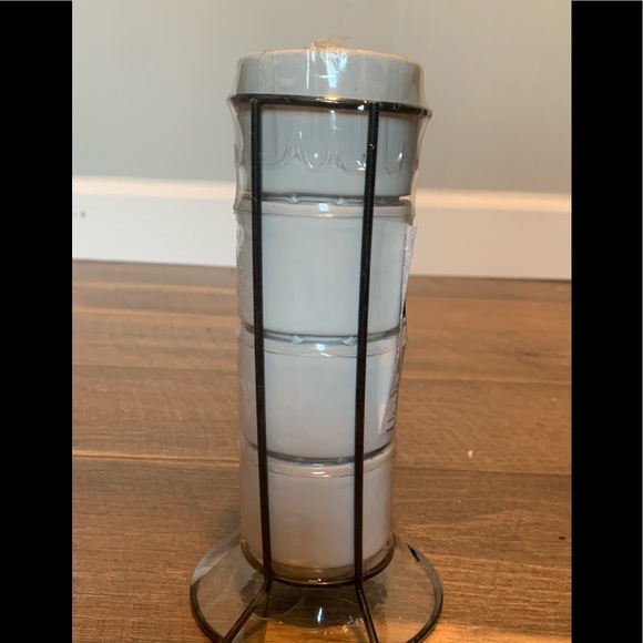 New Espresso Stackable Earthenware Mug Set With Stand - Picture 4 of 4